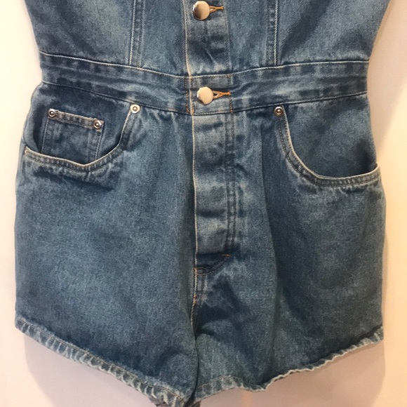 Vintage jean onesie - Picture 3 of 6